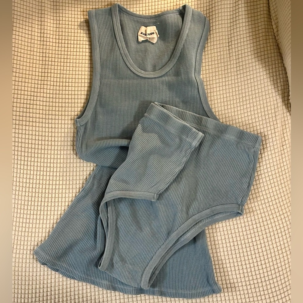 BRIEFS ONLY Rudy Jude Briefs M Dusty Blue (Top Has Sold)